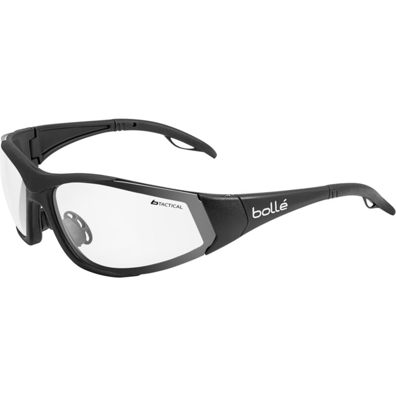 Gray Amber Lenses Bolle Rogue Tactical Safety Glasses Kit Blk Frm Clear